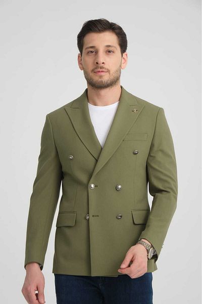 Ted Davıd Double Breasted Men's Jacket