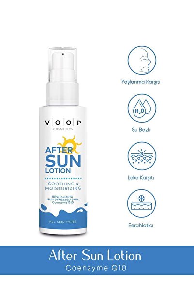 VOOP After Sun Lotion | Güneş Sonrası Losyon - 150 ml (COENZYME Q10)