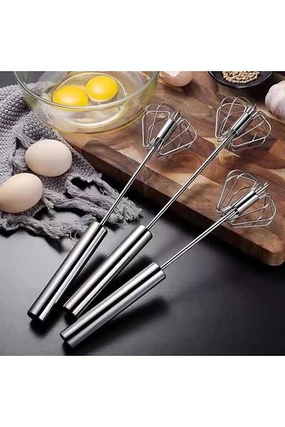 BulutRetail Manual Stainless Hand Mixer