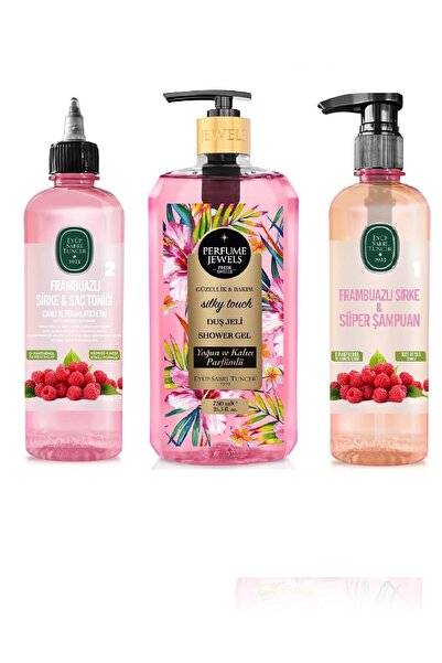 Eyüp Sabri Tuncer تونيك الشعر بالتوت 500 مل، شامبو سوبر 500 مل، جل استحمام سي...