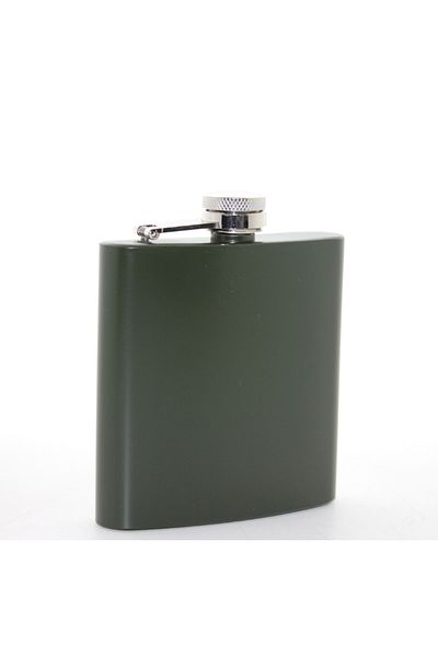 BulutRetail Stainless Steel Single 6 oz Flask Model 1