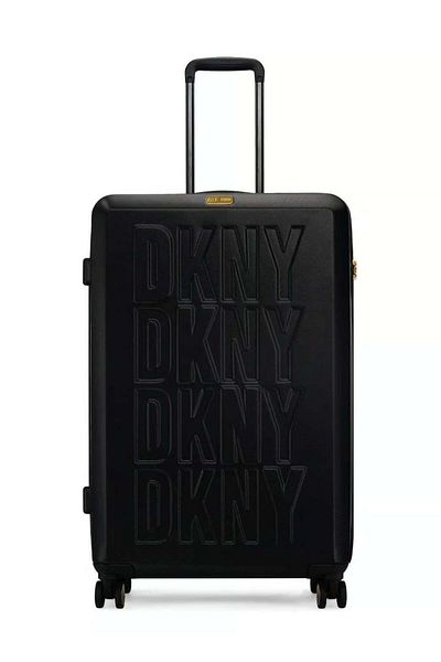 Dkny حقيبة إيكو الصلبة بعجلات للجنسين | خفيفة الوزن للغاية من مادة ABS مع عجلات دوارة