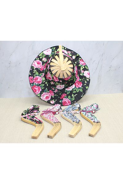 BulutRetail Wooden Hat Fan
