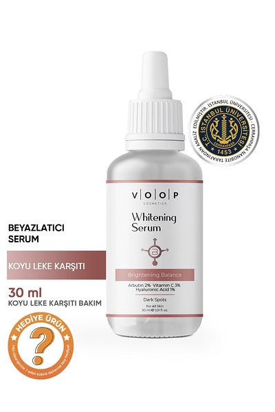 VOOP Whitening Tone Equalizing Whitening Serum 30 ml |   2% Arbutin, 3% Vitamin C, 1% Hyaluronic Acid