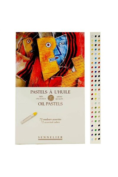 Sennelier Oil Pastel Boya Seti 72'li Tam Boy