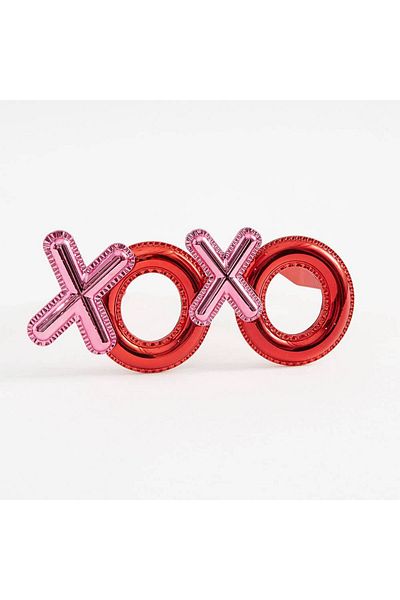 Store Red Color XOXO Written Party Glasses
