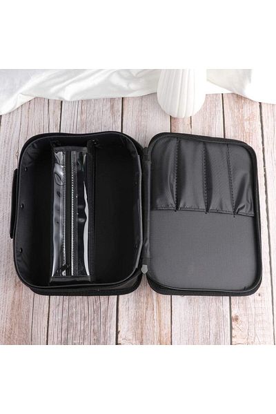 LA PERLA TECH Premium Quality Travel Toiletry Bag for Women and Men, Water- Foldable Storage Bags with Divider