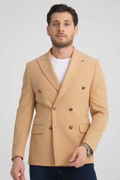 Ted Davıd Double Breasted Men's Jacket