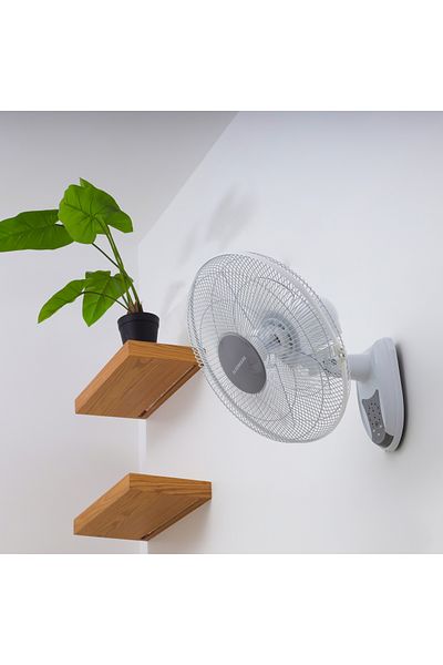 Olsenmark 16" Wall Fan With Remote Cooler , 3 Speed Setting Omf1702