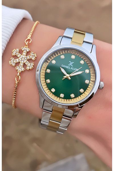 Daniel Klein Modern Cut Model Special Collection Brand Wrist Watch and Bracelet Gift