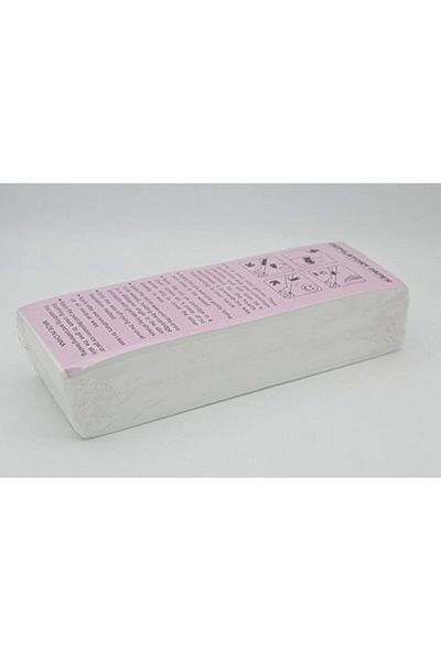 LA PERLA TECH 100Pcs Disposable Non-woven Wax Depilatory Paper Hair Removal strips