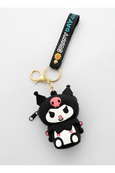 SANRIO Kuromi Silikon Anahtarlık Cüzdan