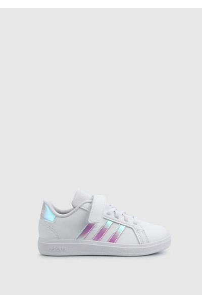 adidas Sportschuhe im Colourblock-Design mit Klettverschluss für Mädchen - Grand Court 2.0