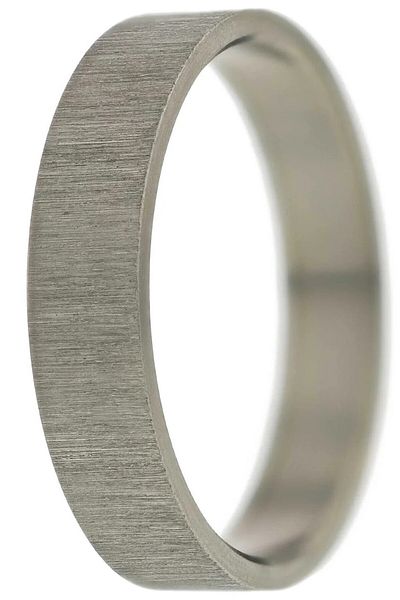 Takı Dükkanı 6mm Brushed Matte Plain Women Men Steel Wedding Band Ring Cl46