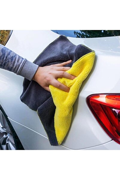 Svein Oto Kurulama Bezi Araç Bez ve Sünger Mikrofiber Temizleme Yıkama Cam Ar...