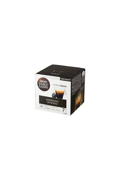 Nescafe Kávová kapsle Nescafe Espresso Intenso, kompatibilní s Dolce Gusto, 16 kapslí, 112 g, 16 bucati