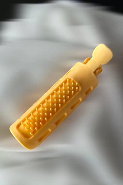 TakıDolabı مشبك شعر مزين بمشط أصفر اللون (مفرد)