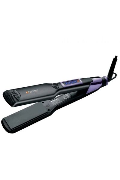 REFURA Ceramic Hair Straightener Temperature Setting Upto 750 Degree Fahrenheit 52W Black RE-8238