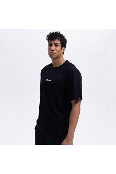 Ellesse Ανδρικό T-Shirt EM391-BK Crew Neck - Μαύρο