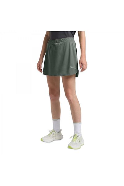 Jack Wolfskin A63787 Prelight Swift Skort W Shorts Skirt Green Women's Sports Skirt