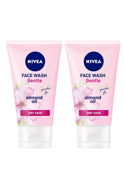 NIVEA Gentle Face Wash Cleanser Value Pack - 2 x 150 ml | For Soft & Clean Skin