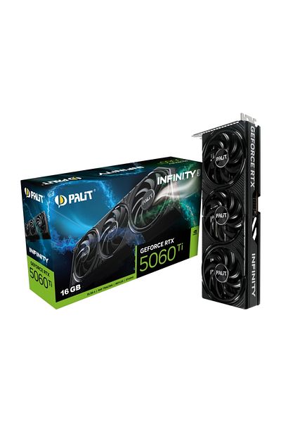 PALIT Geforce Rtx5060Ti Infinity 3 16Gb 128Bit Gddr7 Graphics Card Ne7506T019T1-Gb2061S