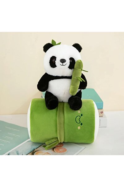 shop Peluş Panda Bambu Çantalı