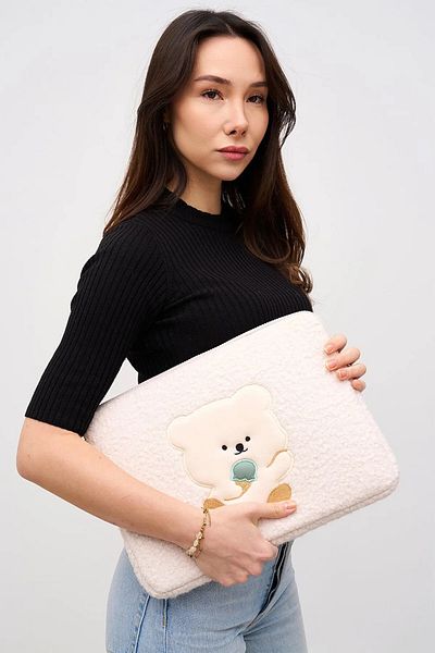 deridense Teddy Bear Laptop Combo 13" & 14" Compatible