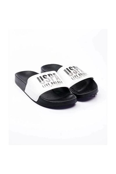 U.S. Polo Assn. Ανδρικές παντόφλες Gusty White Pool Sea Beach