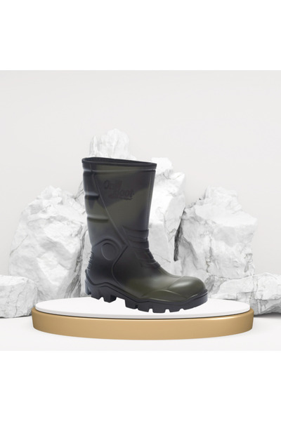 ON BOOT Onboot Kısa Pu , Su Geçirmez Kaymaz Tabanlı Iş Av Ve Yağmur Çizme 1002