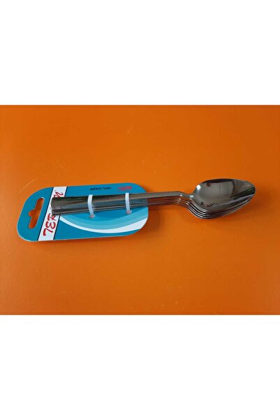 TERCAN Okyanus Tatlı Kaşığı 6 Adet Uzun Ömürlü Tatlı Kaşığı