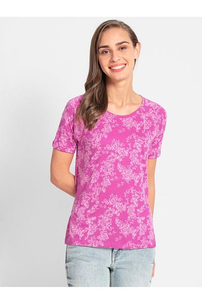 JOCKEY Athleisure-Womens T-Shirt AW13-0103-Lavendercent