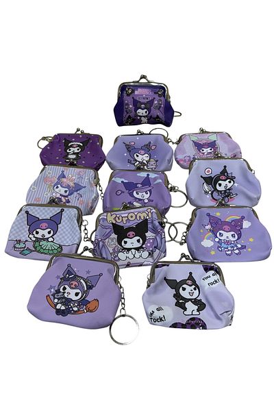 synshop Kuromi Coin Purse Bag Ornament Nostalgic Model