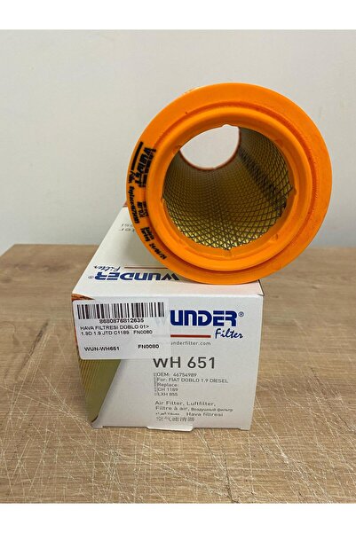 WUNDER Air Filter for Fi̇at Doblo Cargo 1.9D 1.9Jtd 2000> (Lx855)