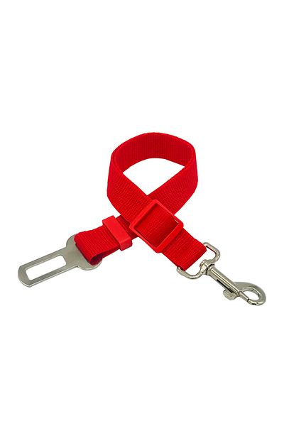 Choice red Dog Car Seat Belt Safety Protector Travel Pets Accessories Dog Leash Collar Breakaway Solid Car