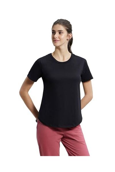 JOCKEY Atheisure-Womens T-Shirts AW88-0105-BLACK
