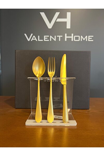 Narin Epsilon-Matte Gold-36 piece cutlery set