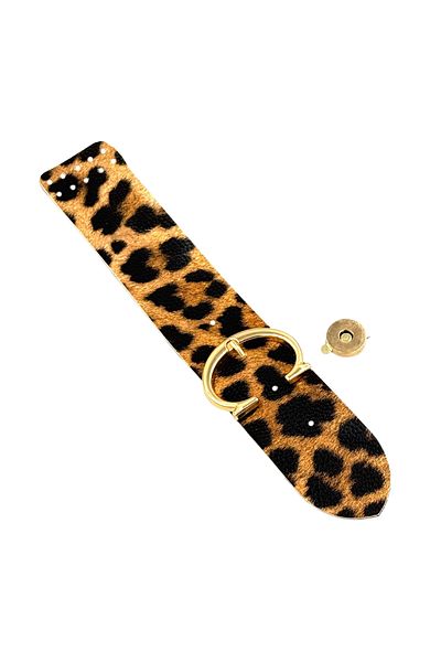 Lady Moss Buckle Gold Cover Shoes