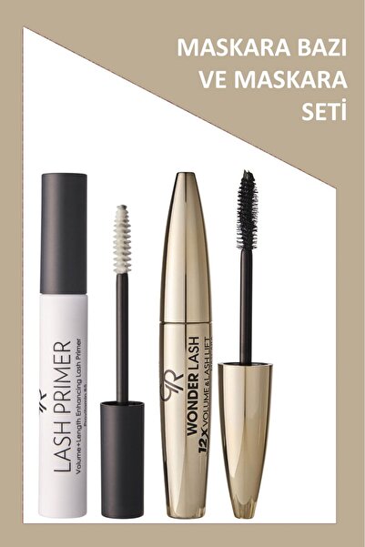 Golden Rose Wonder Lash Hacim Maskara & Lash Primer Maskara Bazı Seti