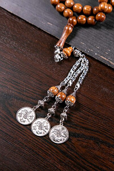 TESBİHKENTİ Mărgelele Glob 3 bucăți metalică ciucuri arbore spinos Tesbih