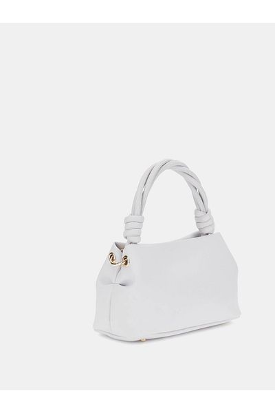 Guess Sansa felső fogantyús Crossbody női fehér kézitáska Hwng8476110-whı