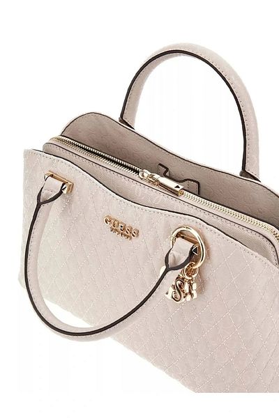 Guess Women's Brown Tan Betula Satchel Bag