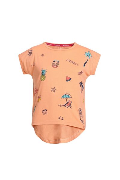 JOCKEY Athleisure Kids T Shirt AG17-0105-Coral Reef