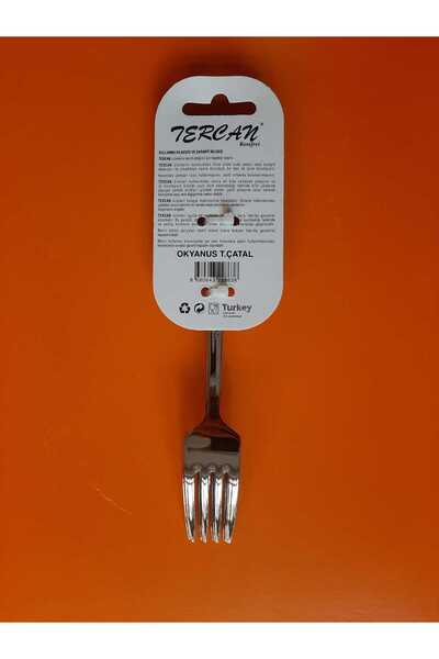 TERCAN Okyanus Tatlı Çatalı 6 Adet Uzun Ömürlü Tatlı Çatalı