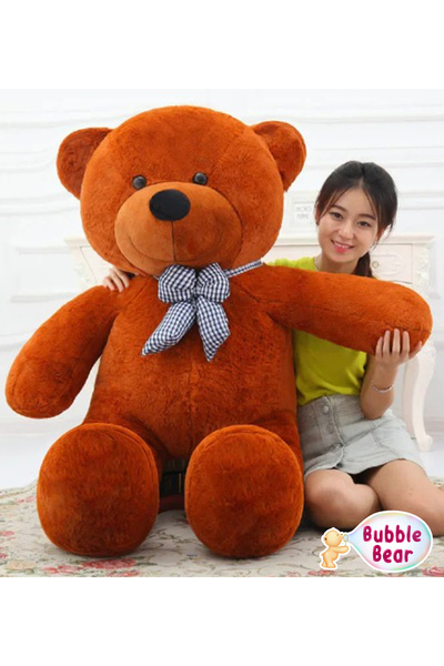 bubblebear 120 Papyonlu Büyük Peluş Ayıcık