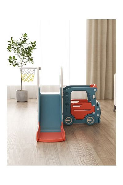 FULLJOY Slide with car and basketball 3*1