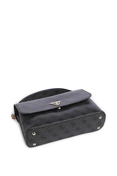 Guess Geantă crossbody Eco Erica Cnvrtble Xbody Flap pentru femei, antracit, Hwesg951020-Clo