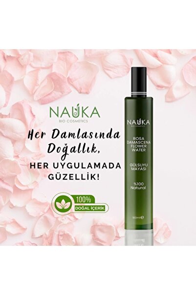 nauka ROSA DAMASCENA FLOWER WATER GÜLSUYU MAYASI