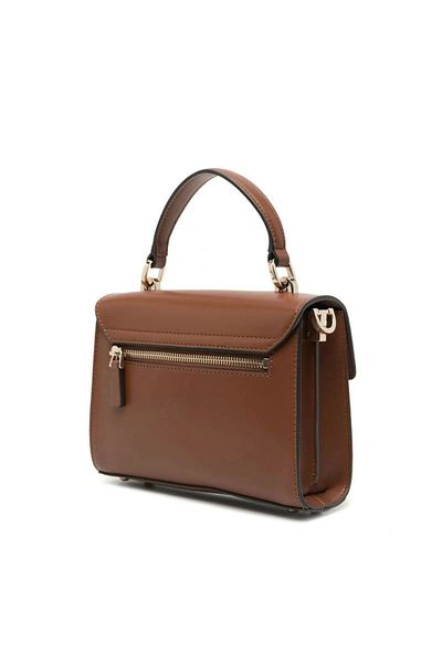 Guess Eco Aldith mini golyós fogantyús füles női barna minitáska Hwevg964178-cog