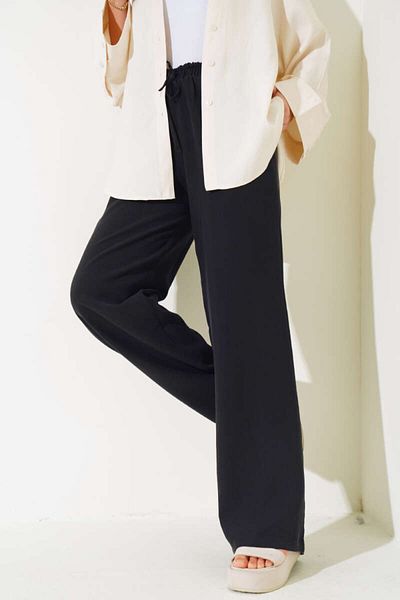 İKLİM LİFE Drawstring Wide Leg Trousers